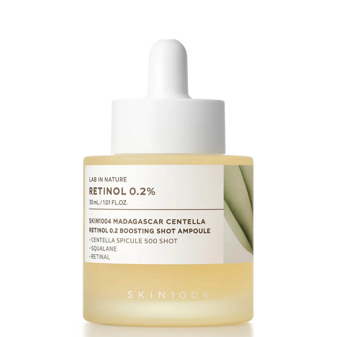 Skin1004 Madagascar Centella Retinol 0 2 Boosting Shot Ampoule